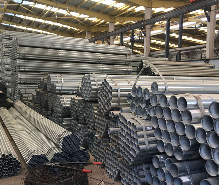 昭苏q235b热镀锌带钢管